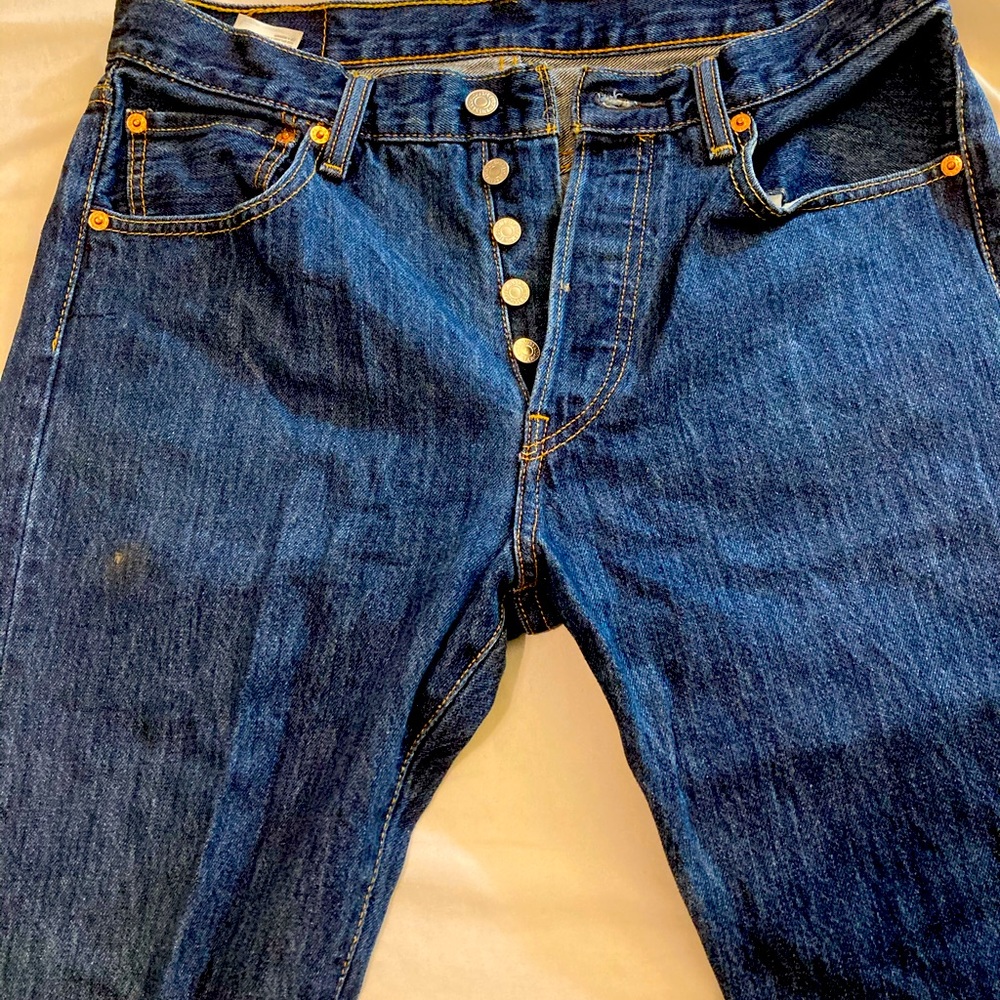 🔥Levi’s 501🔥 Mens Denim Jeans Button Fly 32x34